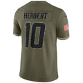 Custom #10 HERBERT Pro Stitched Jersey - Premium Edition