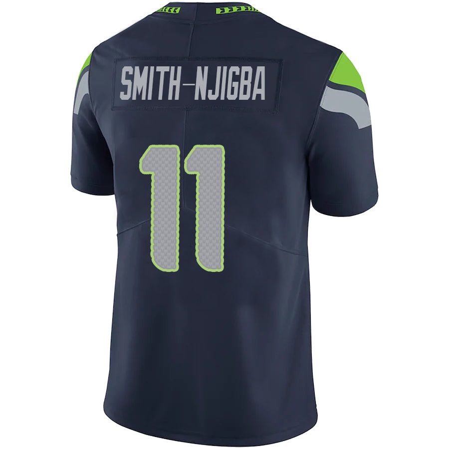 Custom #11 Navy SEA Football Shirt Top