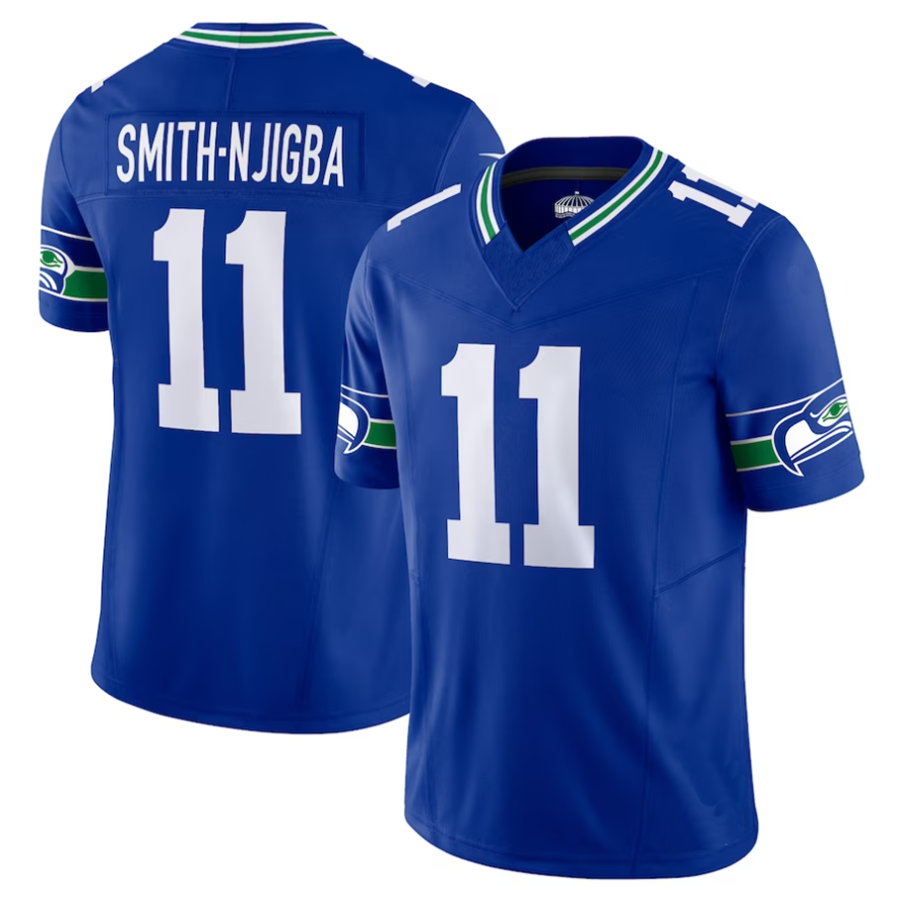 Custom #11 Royal SEA Football Shirt Top