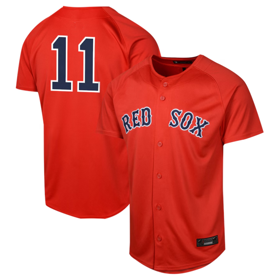 Custom #11 DEVERS Pro Stitched Jersey - Premium Edition