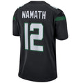 Custom #12 NAMATH Pro Stitched Jersey - Premium Edition