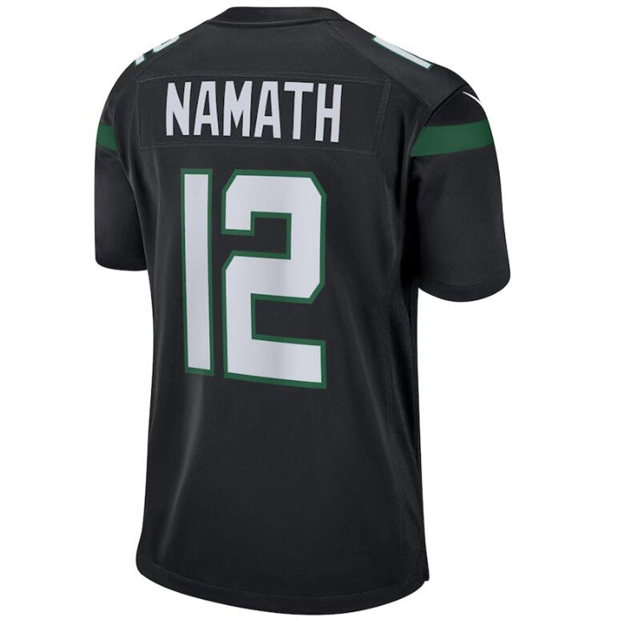 Custom #12 NAMATH Pro Stitched Jersey - Premium Edition