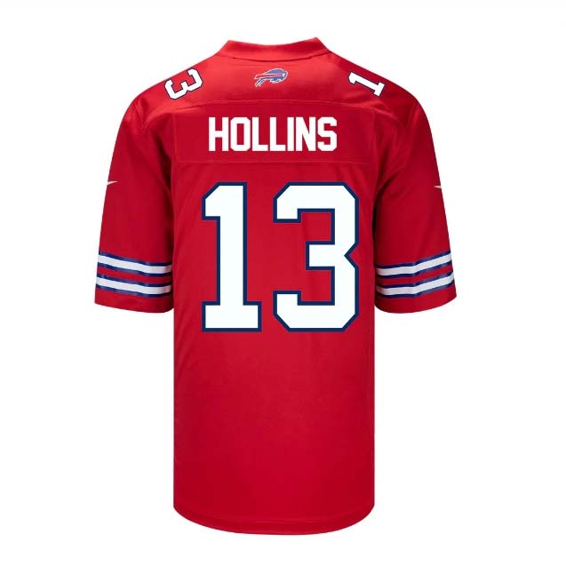 Custom #13 HOLLINS Pro Stitched Jersey - Premium Edition