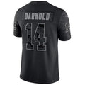 Custom #14 Black CAR Football Shirt Top