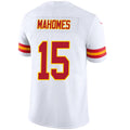 Custom #15 White KC Football Shirt Top