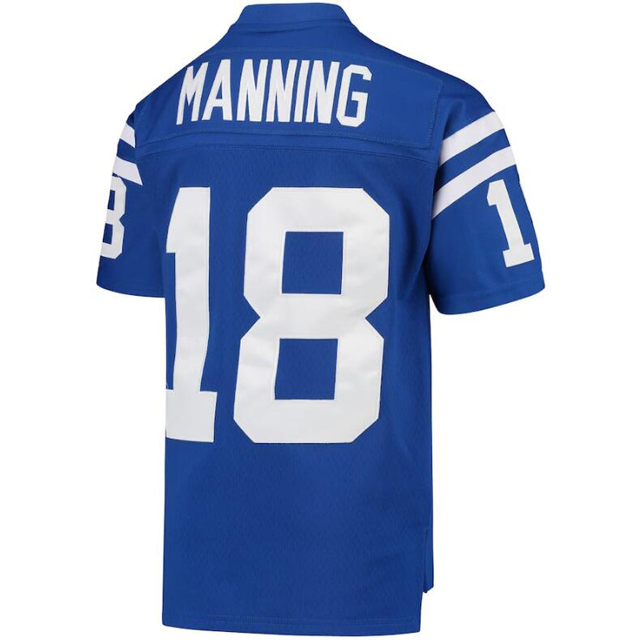 Custom #18 Royal 1998 IND Football Shirt Top