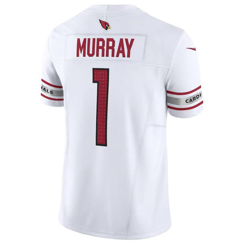 Custom #1 White ARI Football Shirt Top