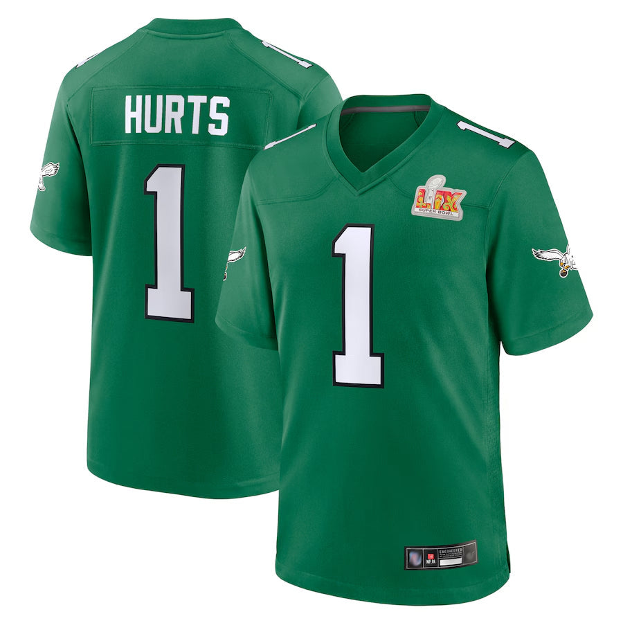 Custom #1 HURTS Pro Stitched Jersey - Premium Edition