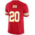 Custom #20 Red KC Football Shirt Top