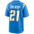 Custom #21 Blue LAC Football Shirt Top