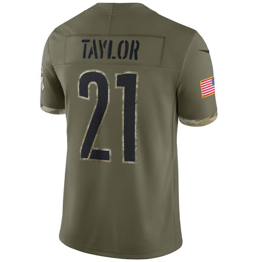 Custom #21 TAYLOR Pro Stitched Jersey - Premium Edition