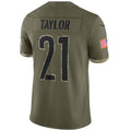 Custom #21 TAYLOR Pro Stitched Jersey - Premium Edition