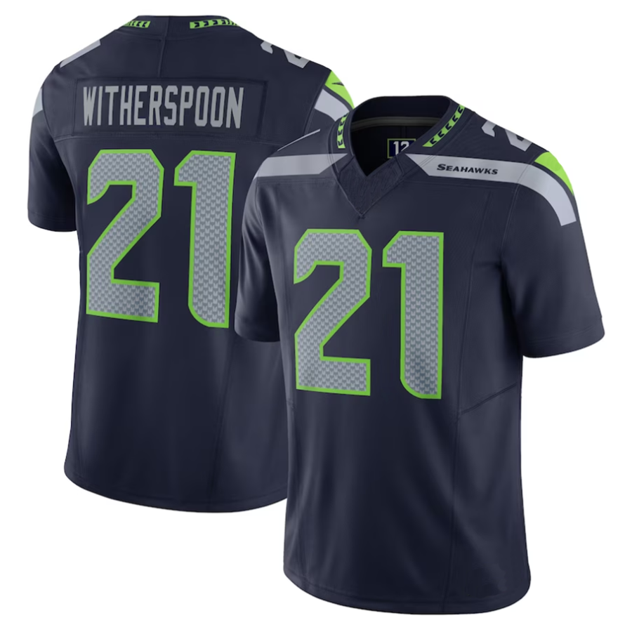 Custom #21 WITHERSPOON Pro Stitched Jersey - Premium Edition