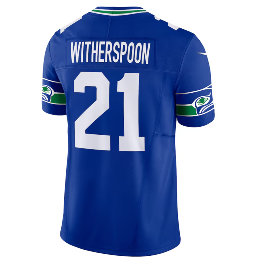 Custom #21 Royal SEA Football Shirt Top