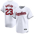 Custom #23 White CLE Baseball Shirt Top