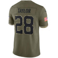 Custom #28 Olive IND Football Shirt Top