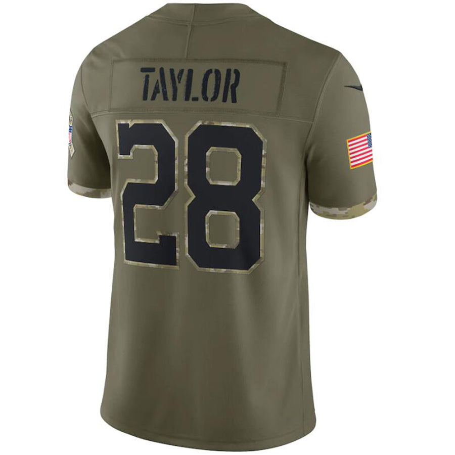 Custom #28 Olive IND Football Shirt Top