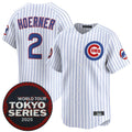 Custom #2 White 2025 CHC Baseball Shirt Top