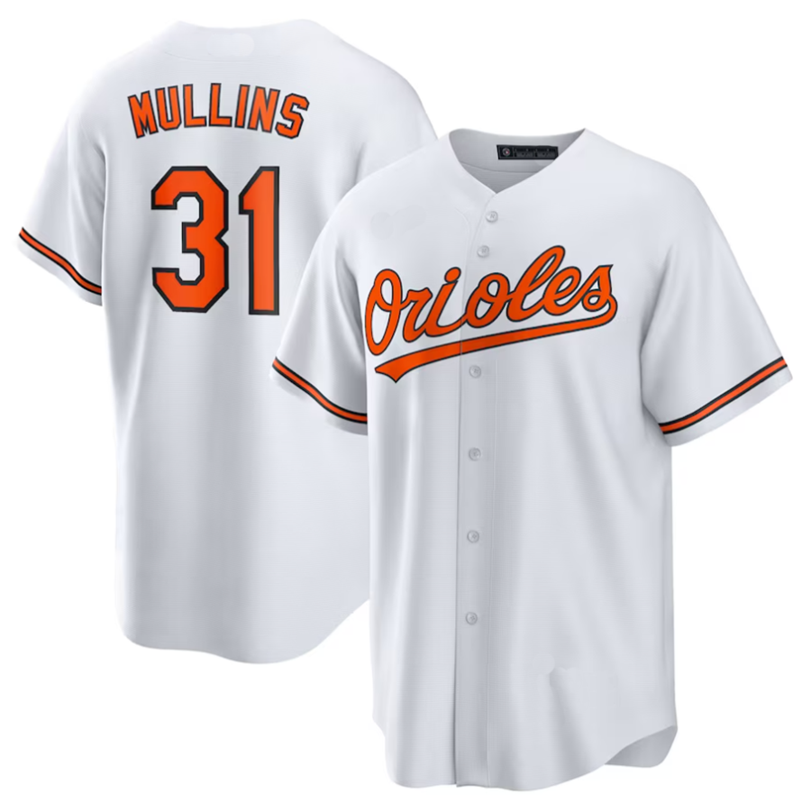 Custom #31 White BAL Baseball Shirt Top