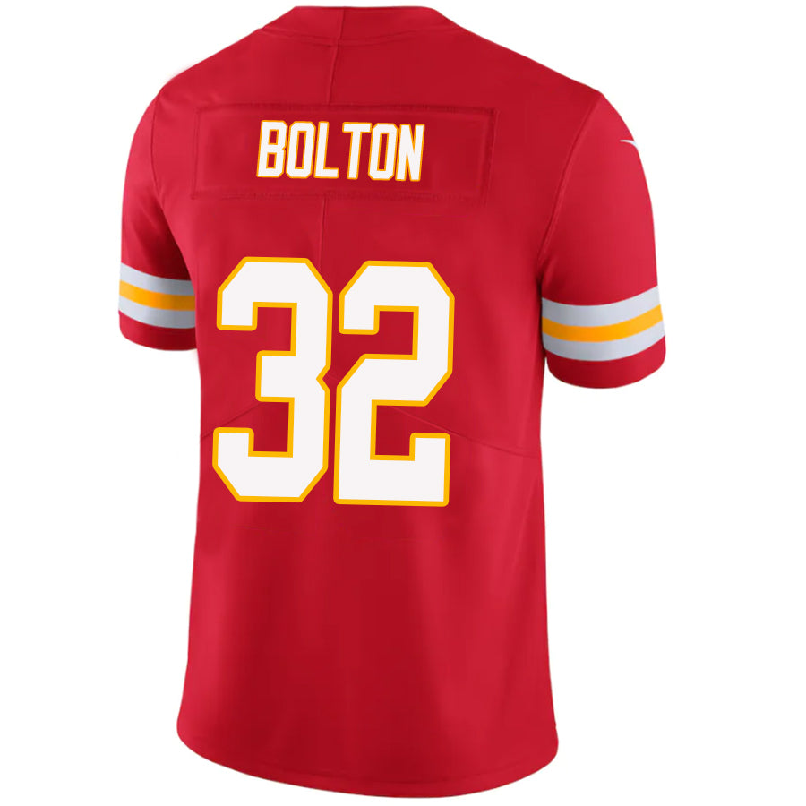 Custom #32 BOLTON Pro Stitched Jersey - Premium Edition