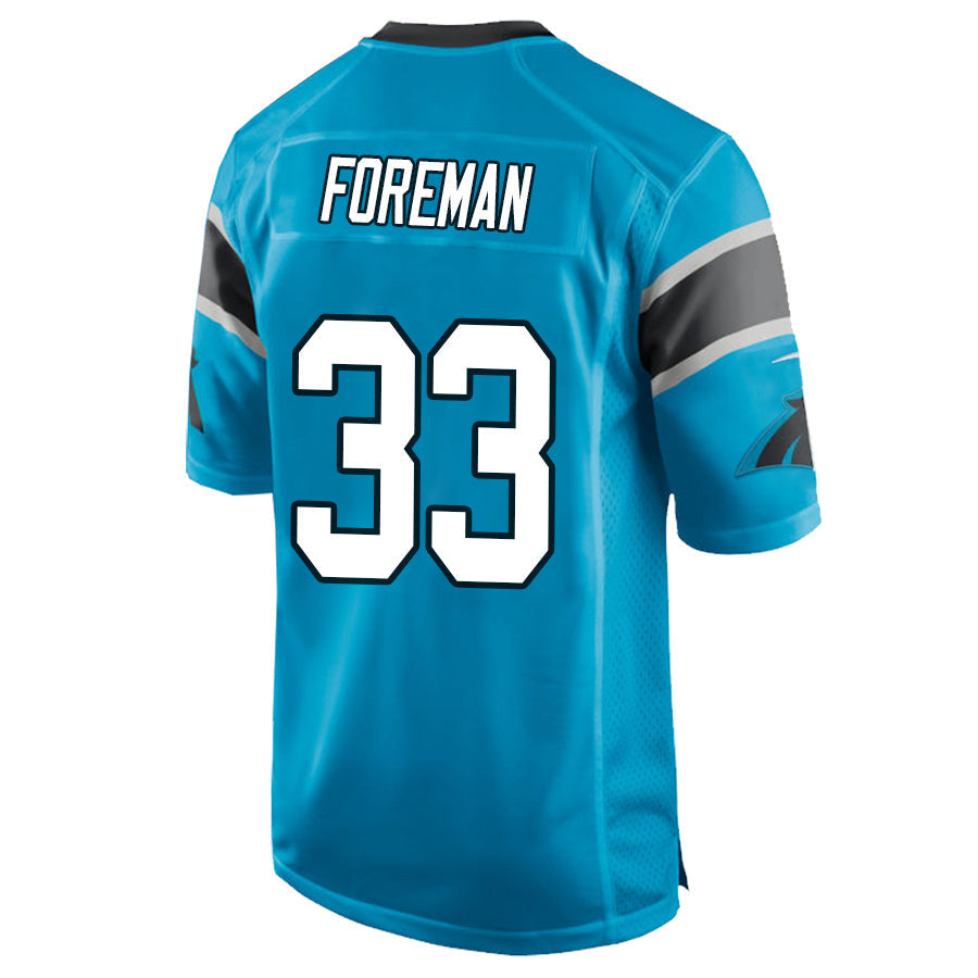 Custom #33 FOREMAN Pro Stitched Jersey - Premium Edition