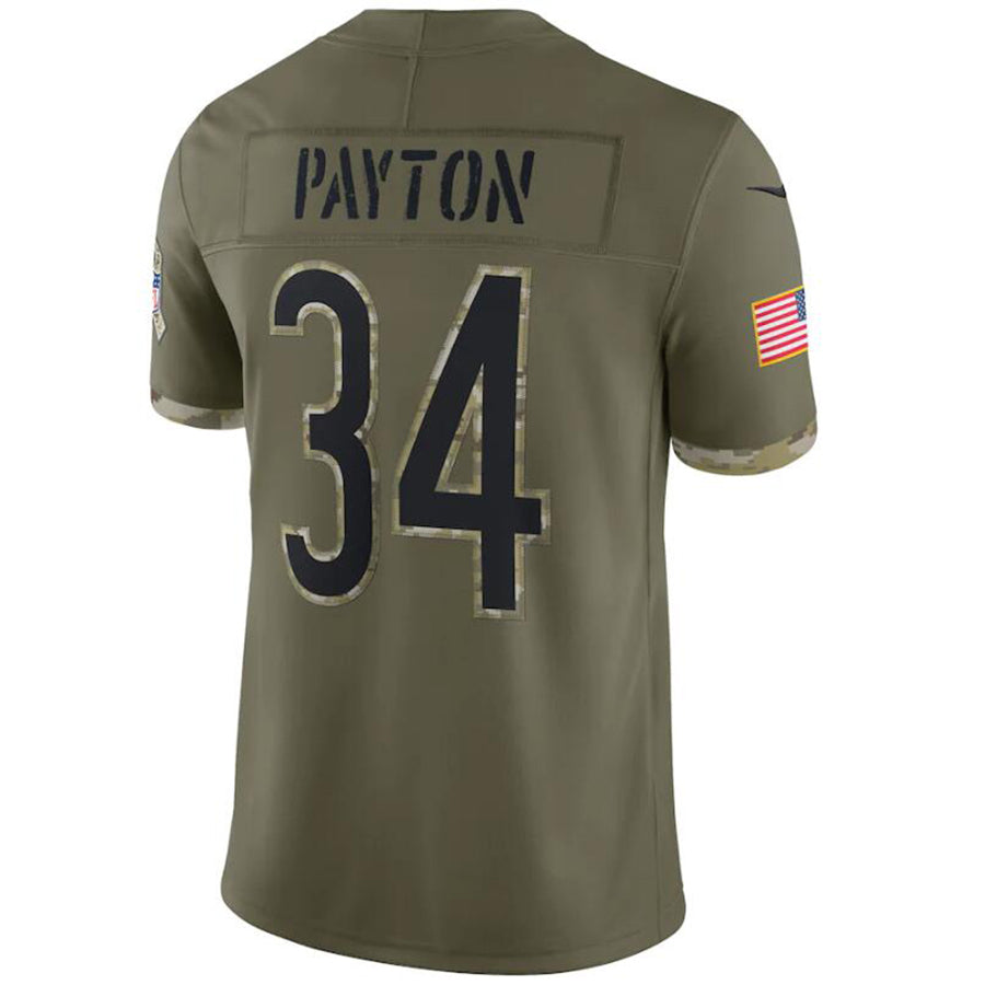 Custom #34 PAYTON Pro Stitched Jersey - Premium Edition