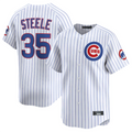 Custom #35 White CHC Baseball Shirt Top