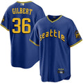 Custom #36 City Connect SEA Baseball Shirt Top