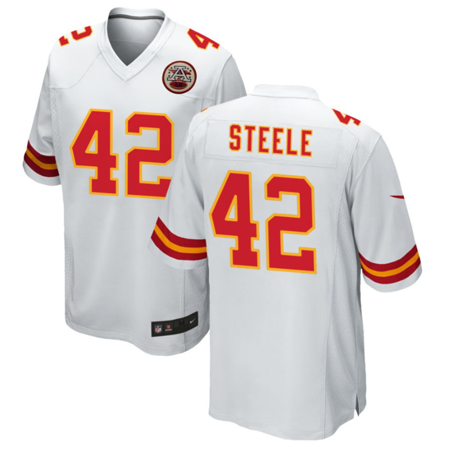 Custom #42 STEELE Pro Stitched Jersey - Premium Edition