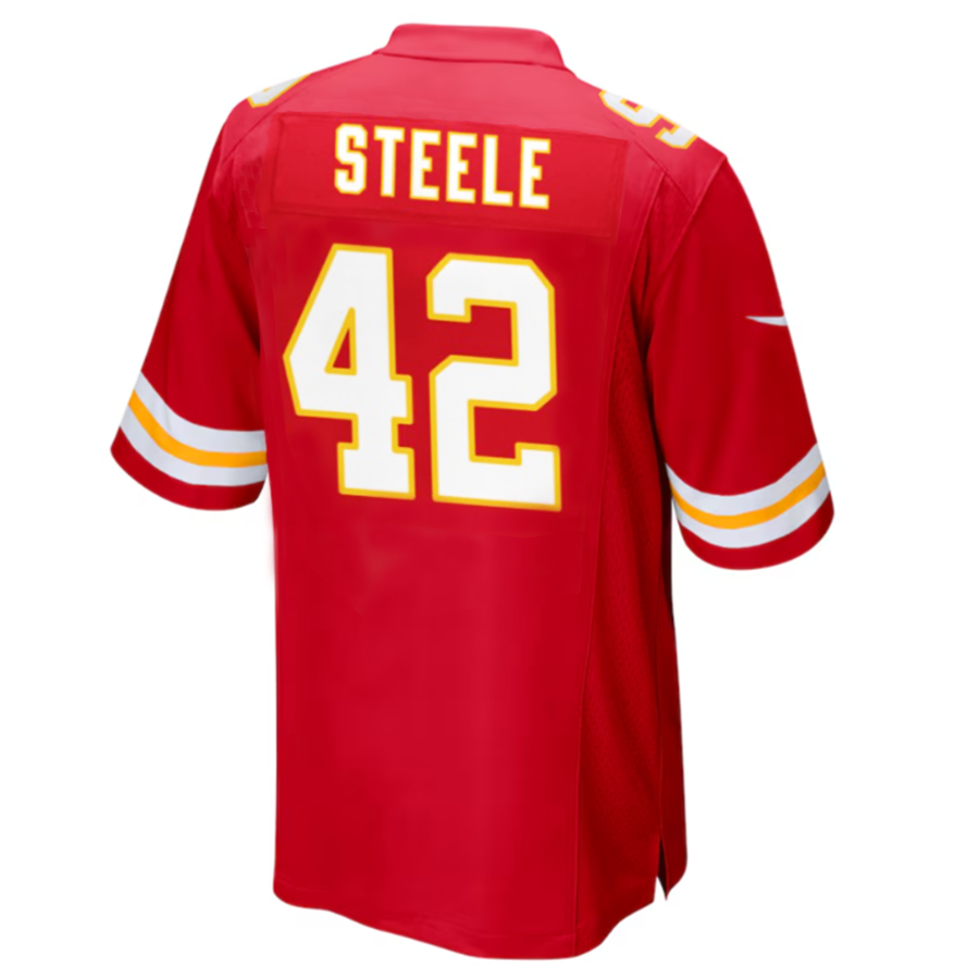 Custom #42 STEELE Pro Stitched Jersey - Premium Edition