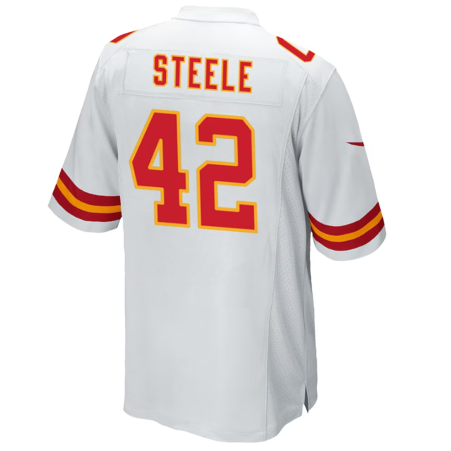 Custom #42 STEELE Pro Stitched Jersey - Premium Edition