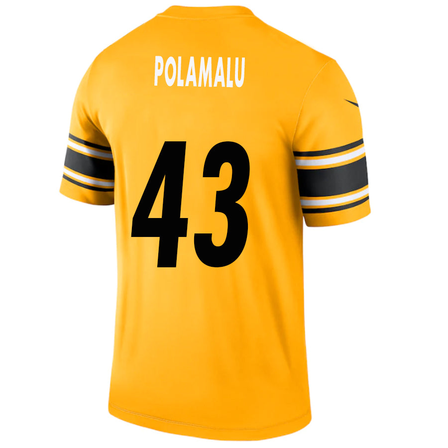 Custom #43 POLAMALU Pro Stitched Jersey - Premium Edition