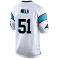 Custom #51 White CAR Football Shirt Top