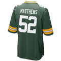 Custom #52 MATTHEWS Pro Stitched Jersey - Premium Edition