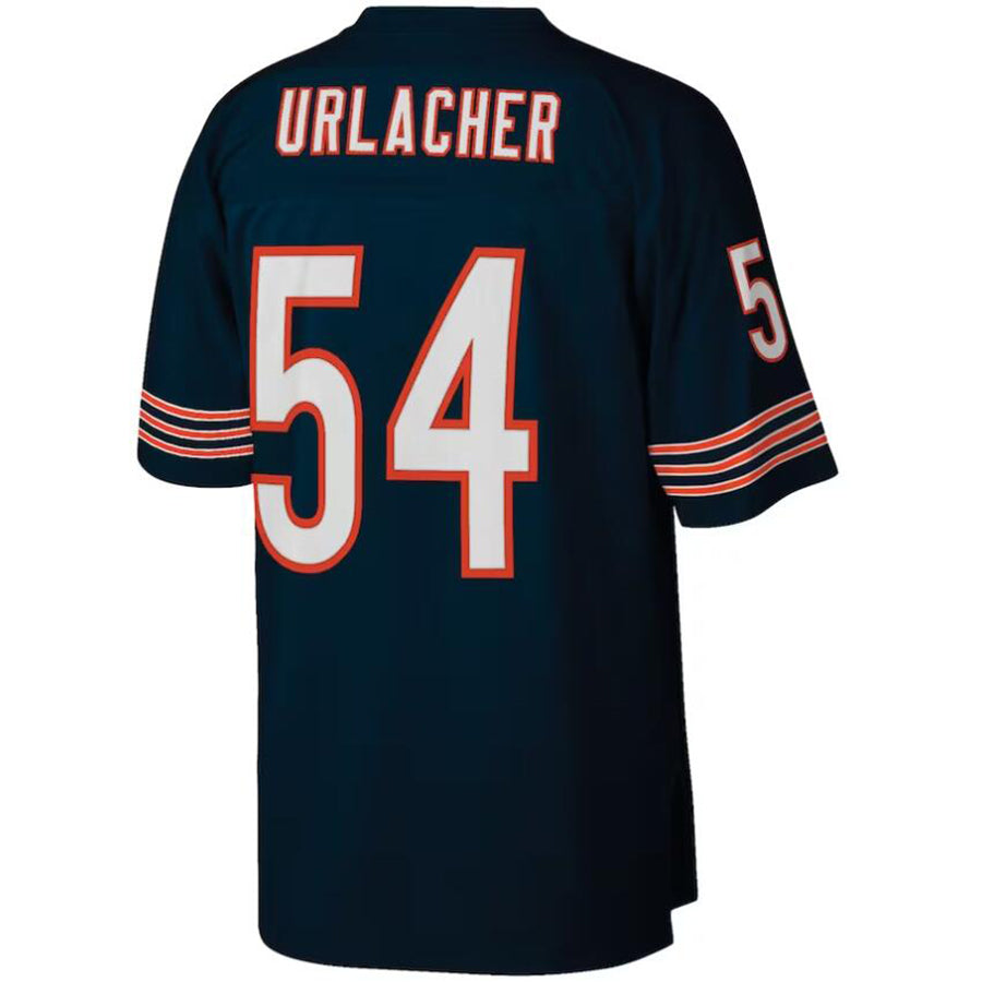 Custom #54 Navy CHI Football Shirt Top
