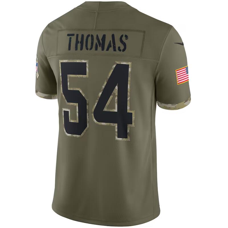 Custom #54 THOMAS Pro Stitched Jersey - Premium Edition