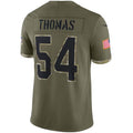 Custom #54 Olive MIA Football Shirt Top