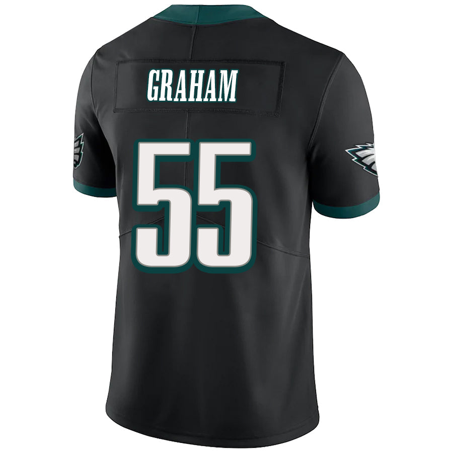 Custom #55 GRAHAM Pro Stitched Jersey - Premium Edition