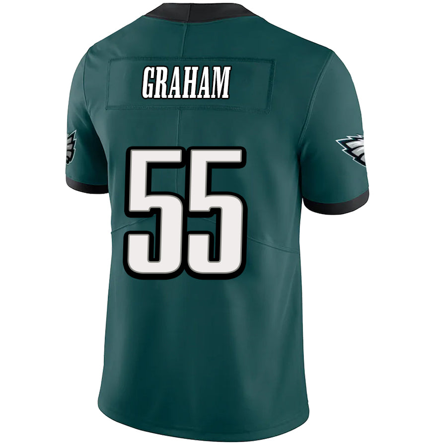 Custom #55 Green PHI Football Shirt Top