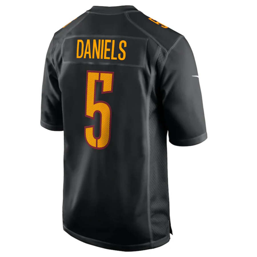Custom #5 Carbon Black WAS Football Shirt Top
