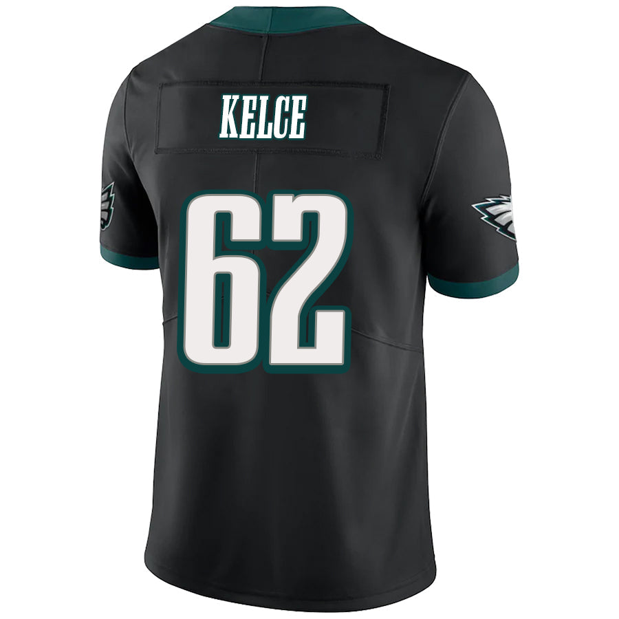 Custom #62 KELCE Pro Stitched Jersey - Premium Edition