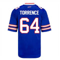 Custom #64 Royal BUF Football Shirt Top