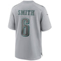 Custom #6 Gray PHI Football Shirt Top