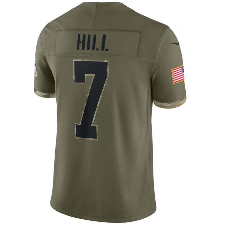 Custom #7 HILL Pro Stitched Jersey - Premium Edition