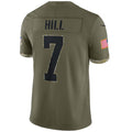 Custom #7 HILL Pro Stitched Jersey - Premium Edition