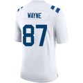 Custom #87 White IND Football Shirt Top