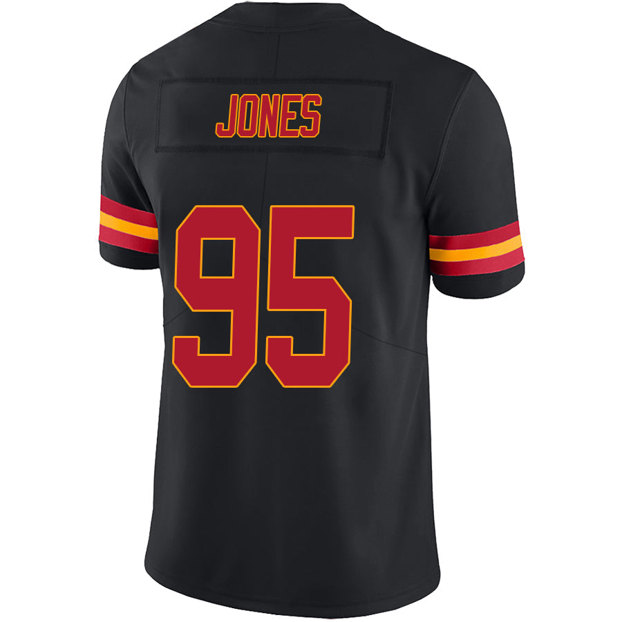 Custom #95 JONES Pro Stitched Jersey - Premium Edition