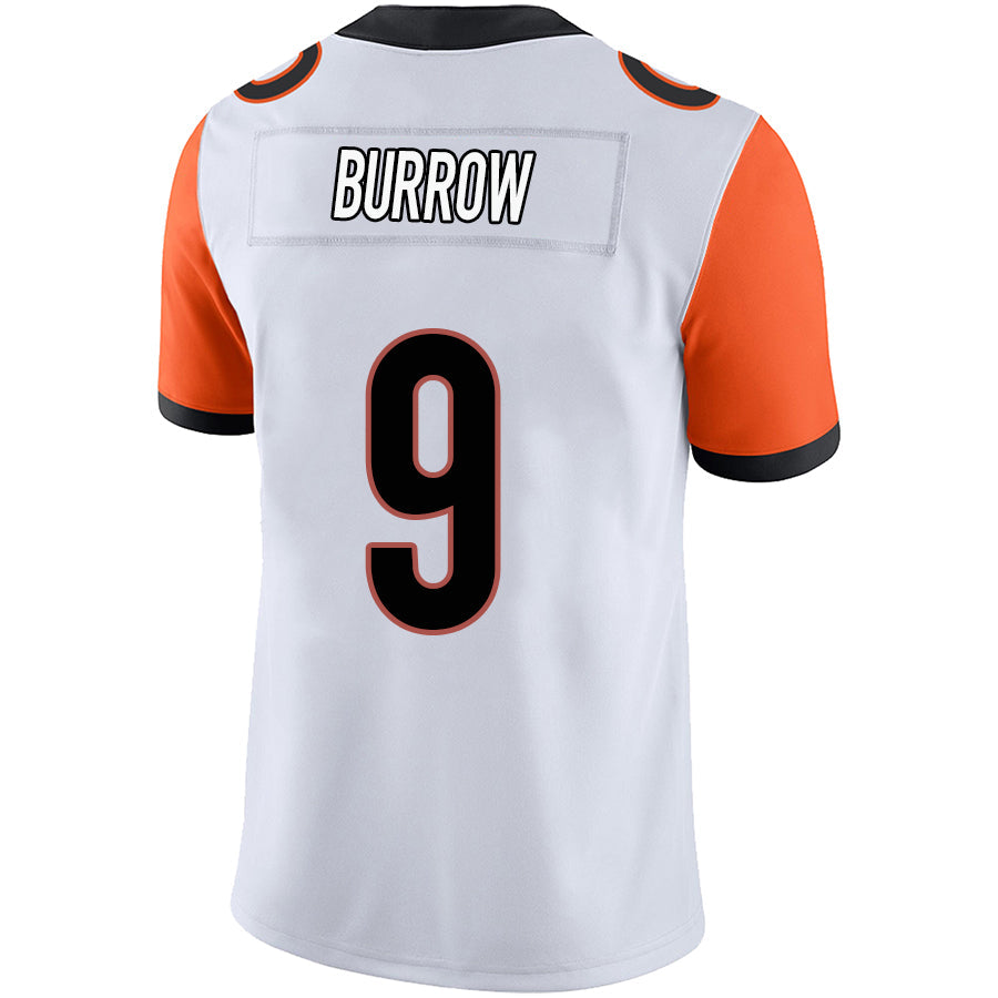 Custom #9 BURROW Pro Stitched Jersey - Premium Edition
