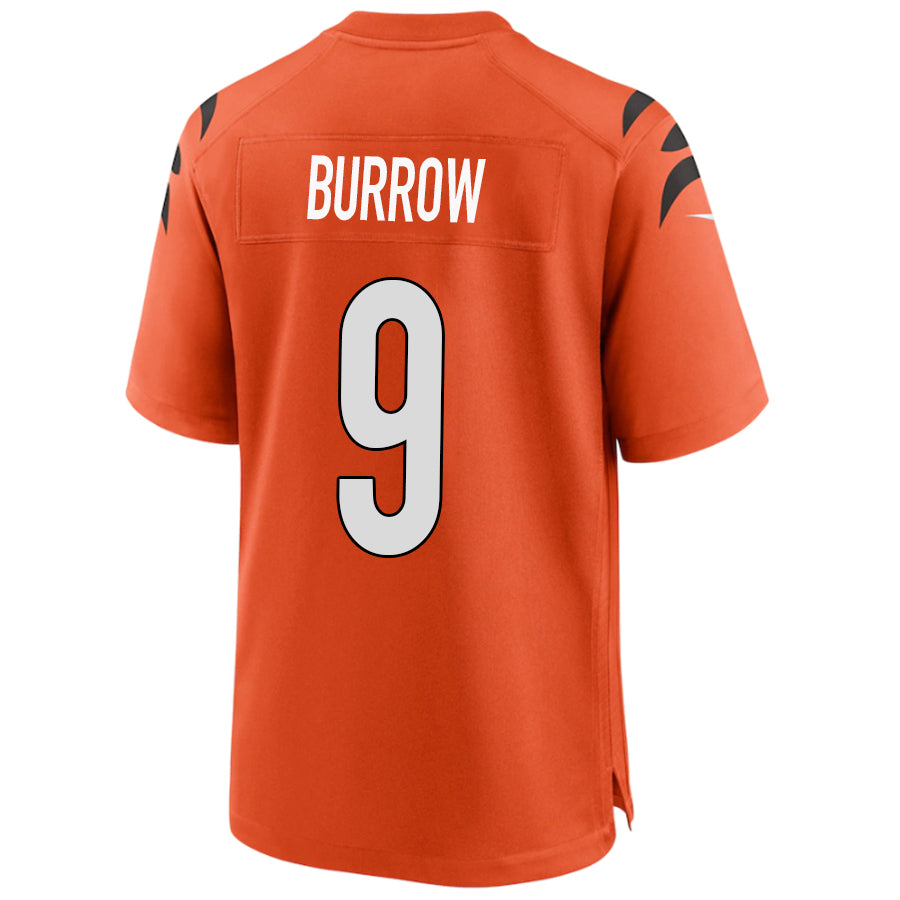 Custom #9 BURROW Pro Stitched Jersey - Premium Edition