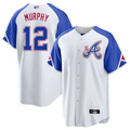 Custom #12 ATL Baseball Shirt Top